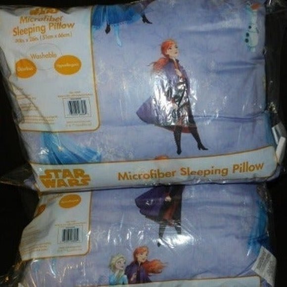 Disney FROZEN II Pillows ANNA & ELSA & OLAF 2 Sided Soft SHIPSOUT FAST! - Picture 1 of 11